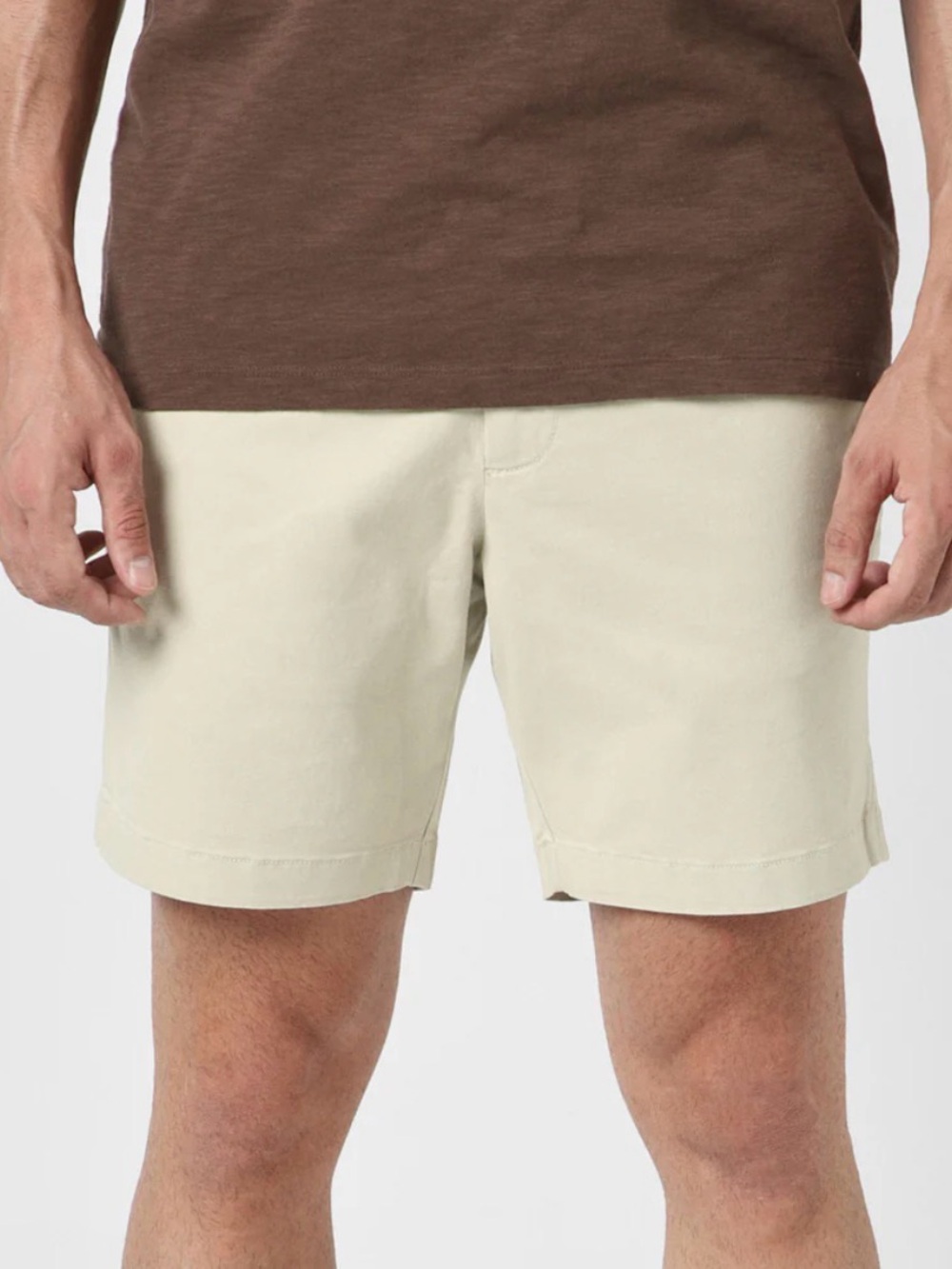 Bearbottom stretch Chinos khakis  7" inseam size Small.  Summer vacation uniform